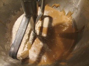 Flour mixture added gradually.