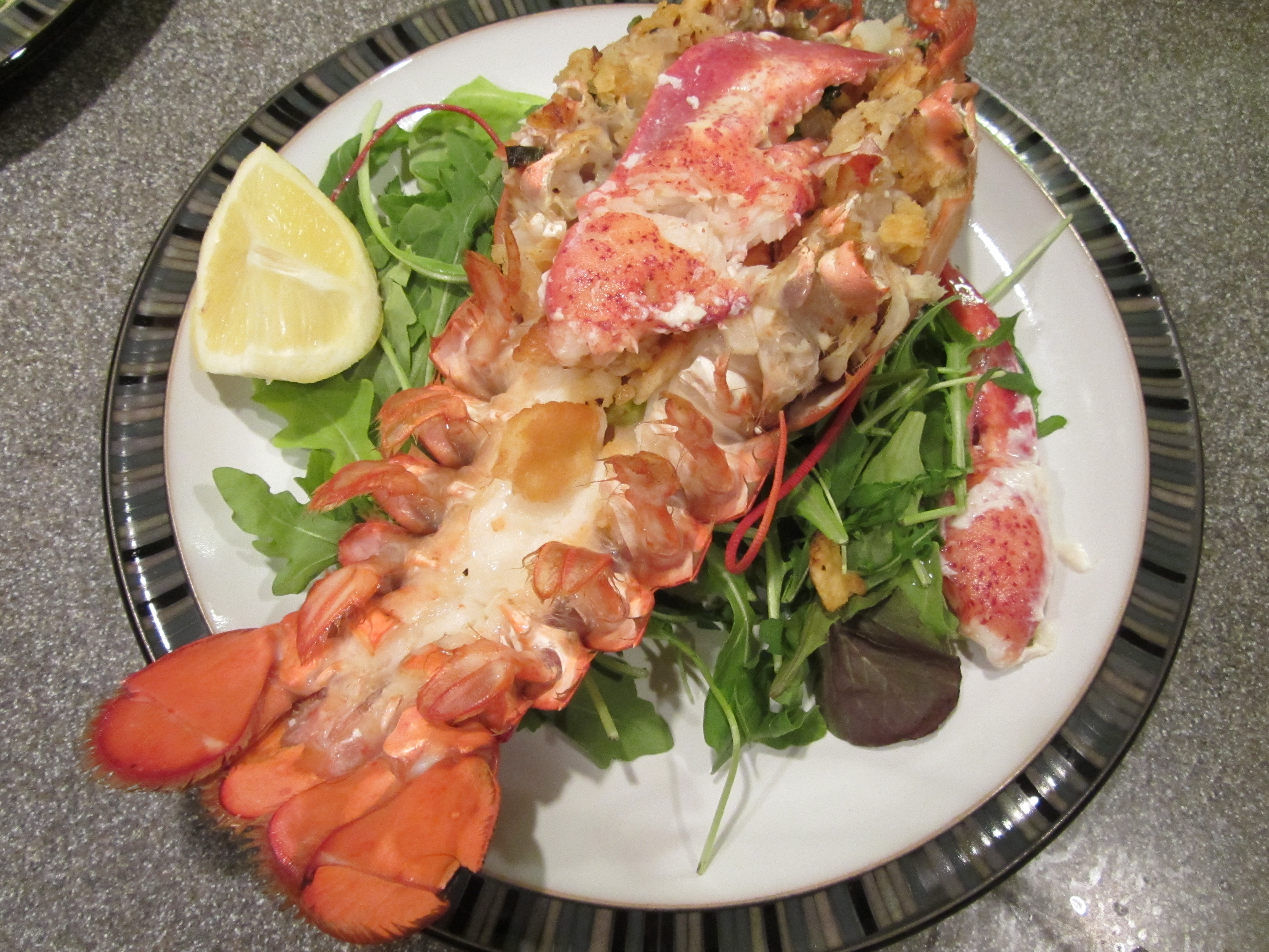 Lobster Allison Cooks Alton S Good Eats