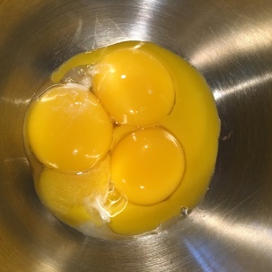 Egg yolks.