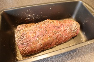 Center cut roast rolled in spices.